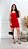 Vestido Feminino Ingrid - Tricot Modal  - Vermelho - Imagem 1