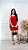 Vestido Feminino Ingrid - Tricot Modal  - Vermelho - Imagem 2