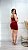 Vestido Feminino Renata - Tricot Modal  - Vermelho Escuro - Imagem 4