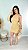 Vestido Tubinho Canelado Power Lolita Nude - Imagem 1