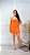 Vestido Tubinho Canelado Power Lolita Nude - Imagem 7