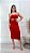 Vestido Feminino Carol - Anna Ruga - Canelado - Vermelho - Imagem 1