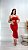 Vestido Feminino Carol - Anna Ruga - Canelado - Vermelho - Imagem 3