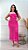 Vestido Tricot Premium Beatrice Rosa - Imagem 1