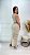 Vestido Tricot Rendado Fiorella Branco - Imagem 5
