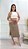 Conjunto Feminino Sophia - Marrom Claro/Off White - Imagem 1