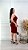 Vestido Feminino Luna Tricot Modal Canelado Cereja - Imagem 2