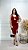 Vestido Feminino Luna Tricot Modal Canelado Cereja - Imagem 3