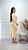 Conjunto Saia Cropped Tricot Midi Canelado Izabelle - Imagem 3