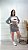 Conjunto Moletinho Cropped Saia Mirela - Imagem 5