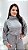 Conjunto Blusa e Calça Tricot Mousse Cinza Claro Dara - Imagem 6