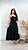 Vestido Midi Preto em Viscolinho Helena - Imagem 3