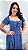 Vestido Midi em Viscolinho Azul Diana - Imagem 7