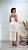Vestido Tricot Rendado Pérola Branco - Imagem 3