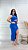 Vestido Canelado Premium Larissa Azul - Imagem 3