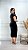 Conjunto Fluit Saia e Cropped Sienna Preto - Imagem 2