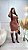 Vestido Canelado Premium Thalita Marrom - Imagem 4