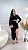 Vestido Canelado Premium Manga Longa Scarlett Preto - Imagem 3