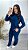 Conjunto Blusa e Calça Moletinho Alice Azul Marinho - Imagem 4