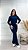 Conjunto Blusa e Calça Moletinho Alice Azul Marinho - Imagem 3