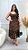 Vestido Midi Onça Botões Luna - Imagem 1