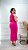 Vestido Canelado Premium Larissa Rosa - Imagem 8