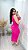 Vestido Canelado Premium Larissa Rosa - Imagem 5