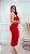Vestido Midi Canelado Premium Gabriela Vermelho - Imagem 5