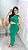 Vestido Canelado Premium Larissa Verde - Imagem 8