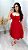 Vestido Midi Viscolinho Diana Vermelho - Imagem 2