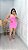 Vestido Tubinho Canelado Power Isis Rosa - Imagem 5