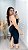 Vestido Midi Canelado Power Ariel Preto - Imagem 5