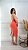 Vestido Midi Canelado Power Ariel Salmão - Imagem 3