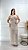 Vestido Tricot Premium Beatrice Areia - Imagem 3