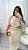 Vestido Tricot Rendado Fiorella Areia - Imagem 5