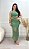 Vestido Tricot Rendado Fiorella Verde - Imagem 1