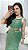 Vestido Tricot Rendado Fiorella Verde - Imagem 3
