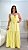 Vestido Longo Viscose Cloe Amarelo - Imagem 1