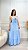 Vestido Longo Viscose Cloe Azul - Imagem 4