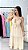 Vestido Longo Viscose Cloe Nude - Imagem 11