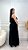 Vestido Longo Viscose Cloe Preto - Imagem 4
