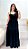 Vestido Longo Viscose Cloe Preto - Imagem 1
