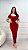 Vestido Canelado Premium Paloma Vermelho Cereja - Imagem 6