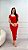 Vestido Canelado Premium Paloma Vermelho - Imagem 3