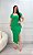Vestido Canelado Premium Paloma Verde - Imagem 1
