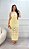 Vestido Tricot Rendado Jasmim Amarelo - Imagem 1