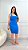 Vestido Canelado Premium Valentina Azul - Imagem 4