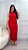 Vestido Midi Poliamida Premium Rafaela Vermelho - Imagem 1