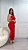 Vestido Midi Poliamida Premium Rafaela Vermelho - Imagem 5