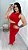 Vestido Canelado Premium Larissa Vermelho - Imagem 5